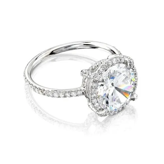 1.5 Carat Round Cut Diamond - F VS2 - 1.60ct - 202643