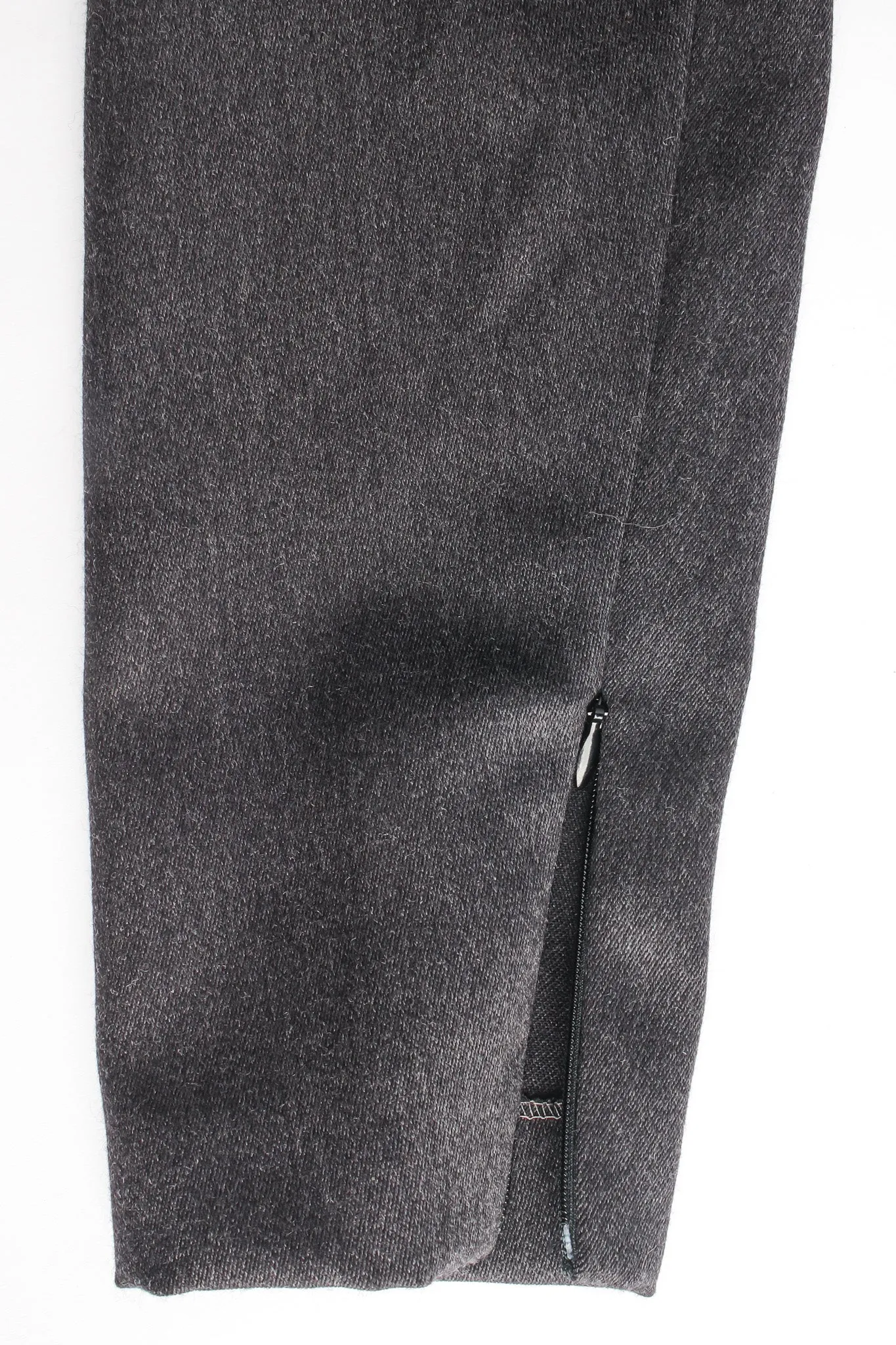1980s Tailored Wool Sheath Dress
