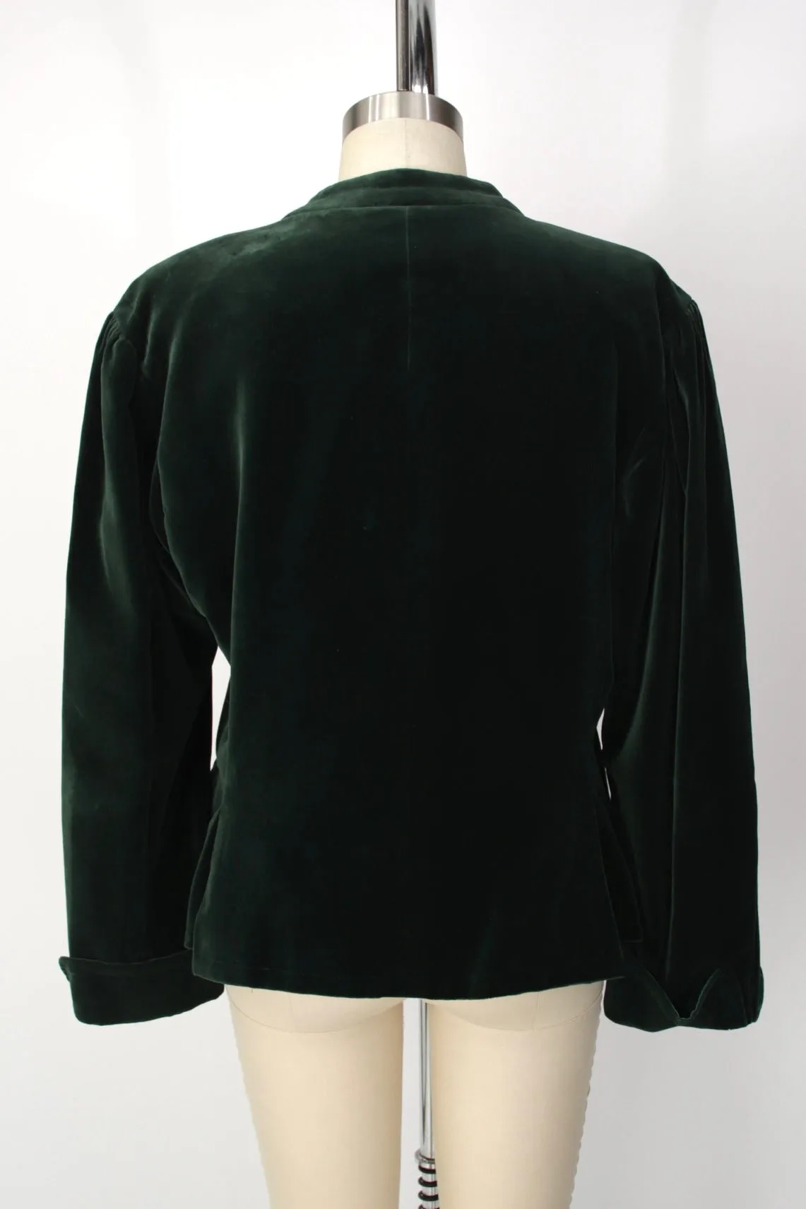 1980s Yves Saint Laurent Velveteen Jacket