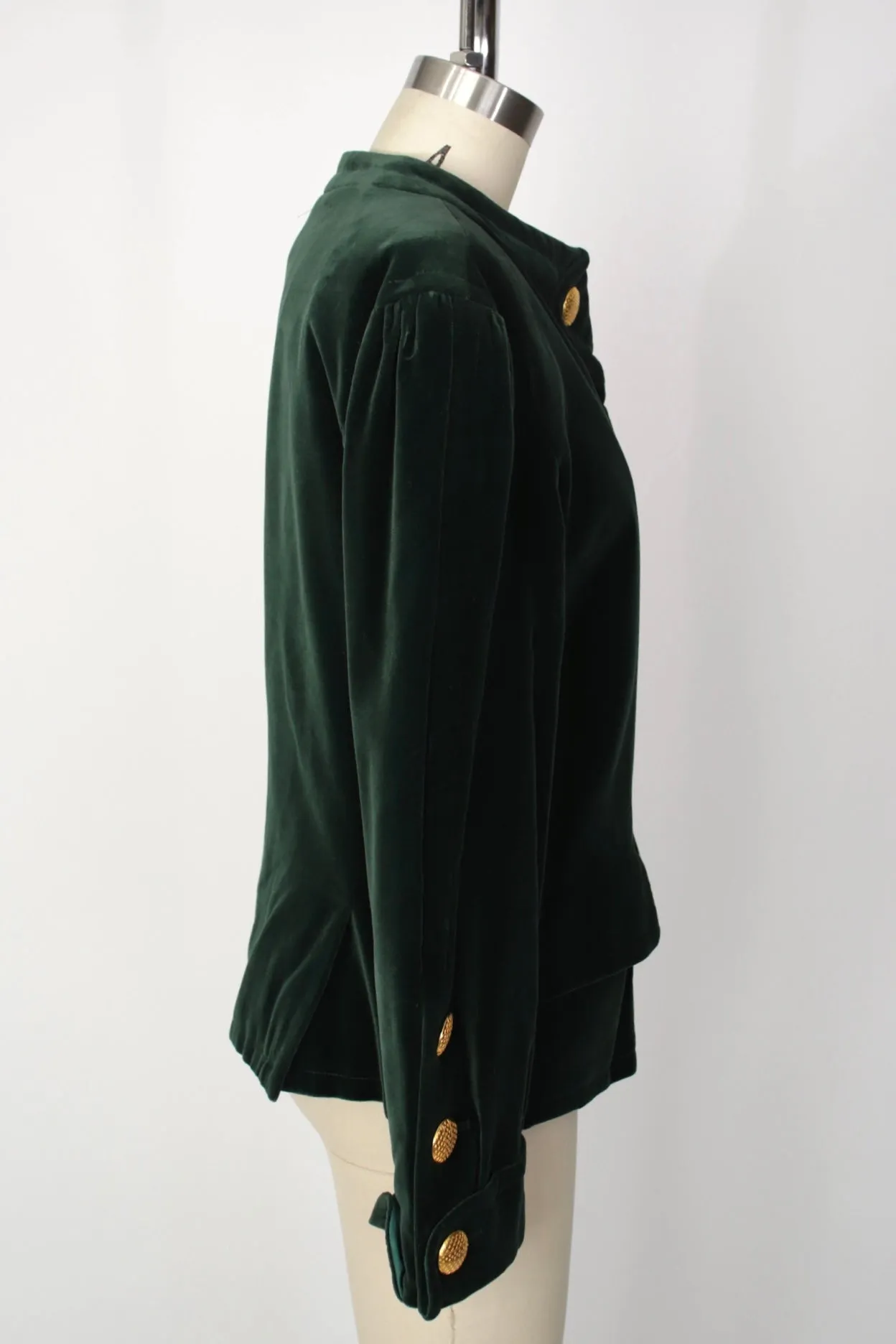 1980s Yves Saint Laurent Velveteen Jacket