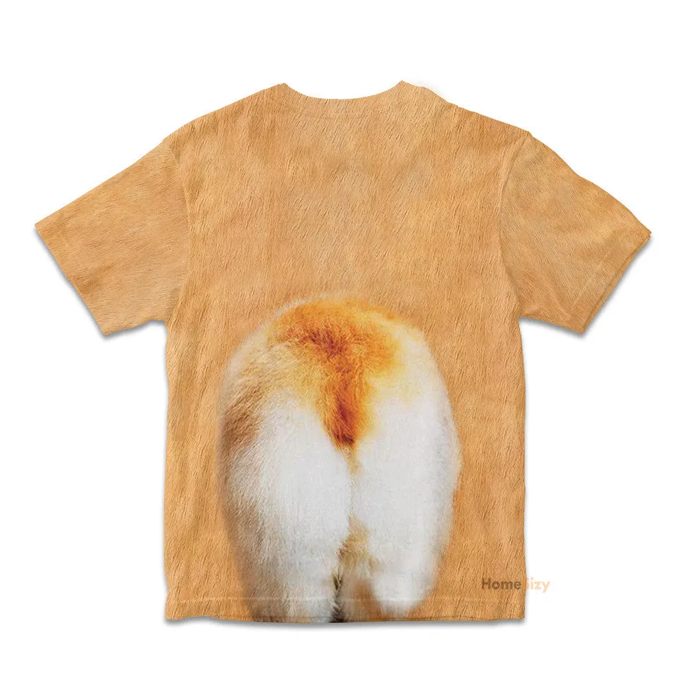 3D Corgi Custom Kid Tshirt QT205322Tf