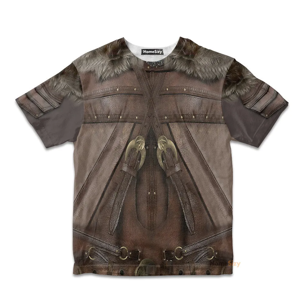 3D D&D Drizzt Custom Cosplay Costume Kid Tshirt QT207435Hf