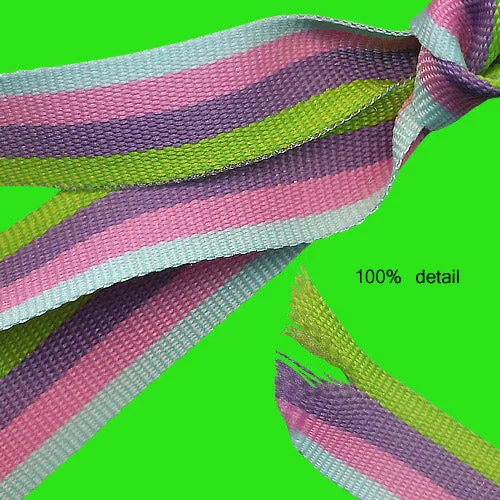 4 Part Striped Ribbons