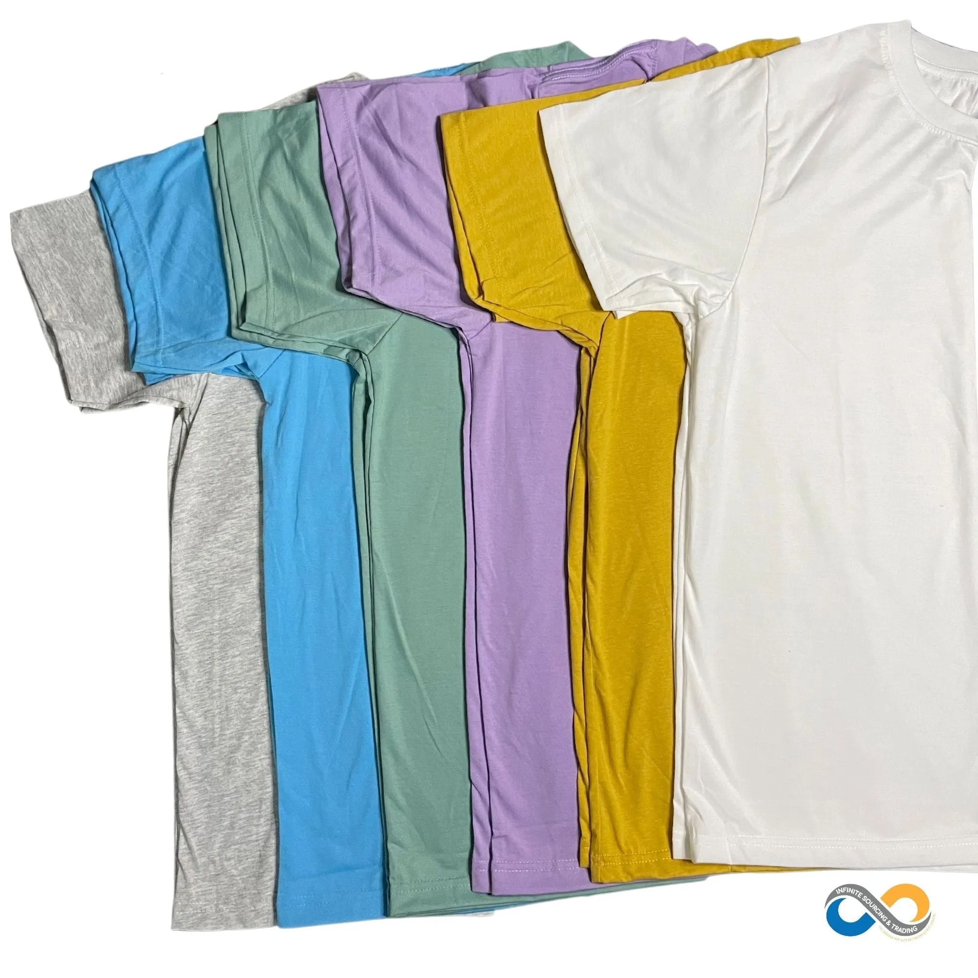 80/20 Polyester Light Colors, Sublimation Blank Shirt, Unisex T Shirt