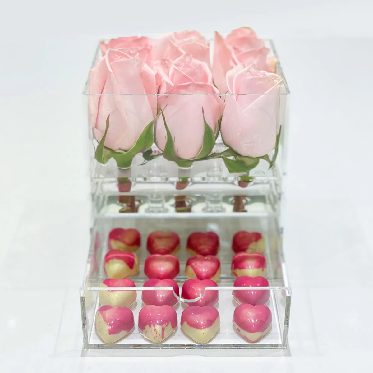 9 Roses with drawer