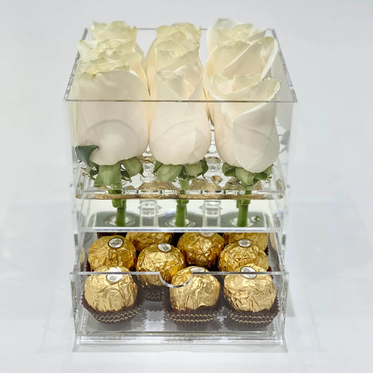 9 Roses with drawer