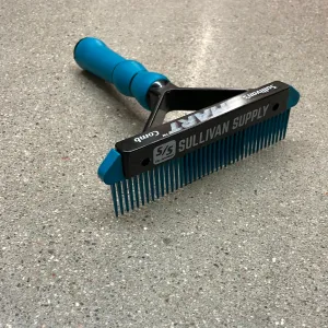 AAC6SCG-Stimulat-Teal Comb Smart 6" Teal Stimulator w/Grip Handle
