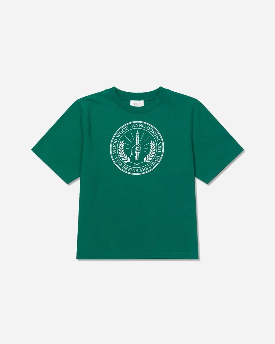 Alma Seal Tee - Dark Emerald
