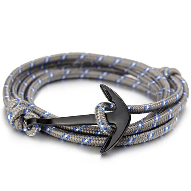 Anchors Aweigh Layered Bracelet