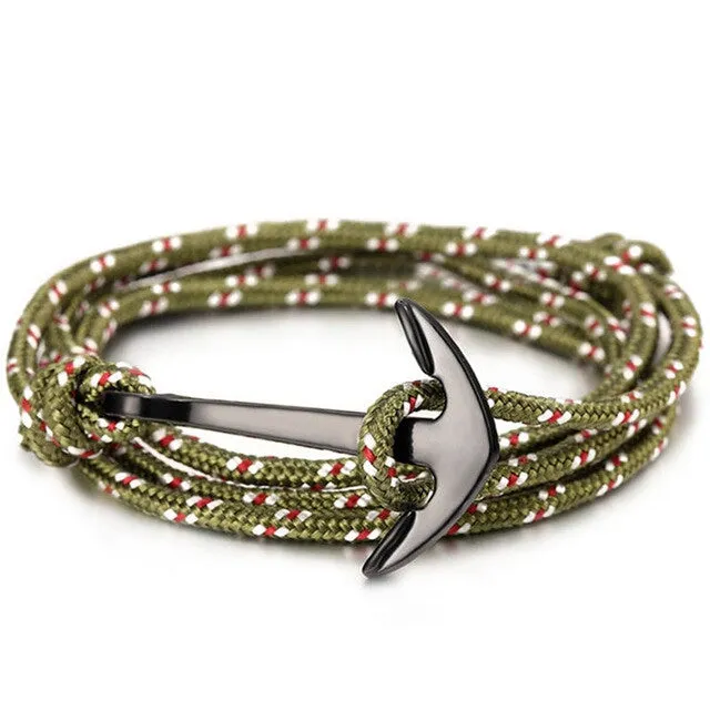 Anchors Aweigh Layered Bracelet