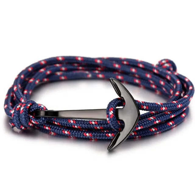 Anchors Aweigh Layered Bracelet