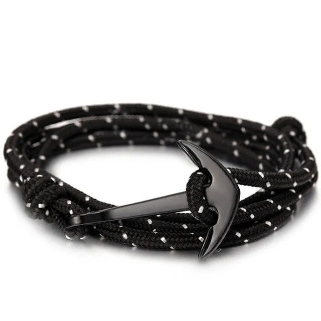 Anchors Aweigh Layered Bracelet