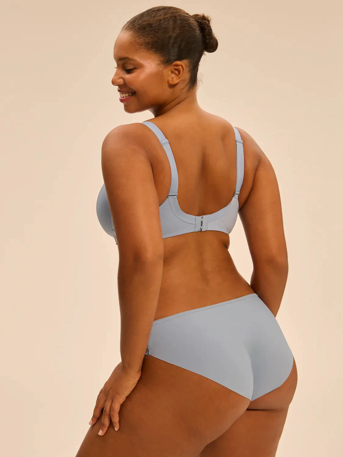Andora Squared Neckline Spacer Bra In Dream Blue - Simone Perele
