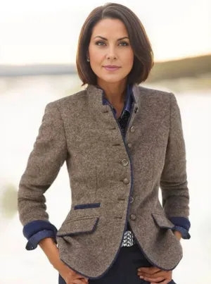 Anna | Elegant Wool-Blend Jacket