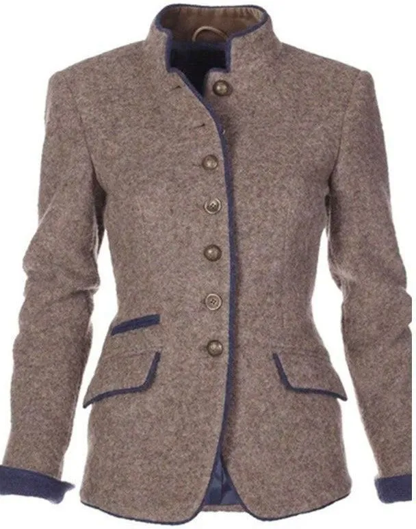Anna | Elegant Wool-Blend Jacket