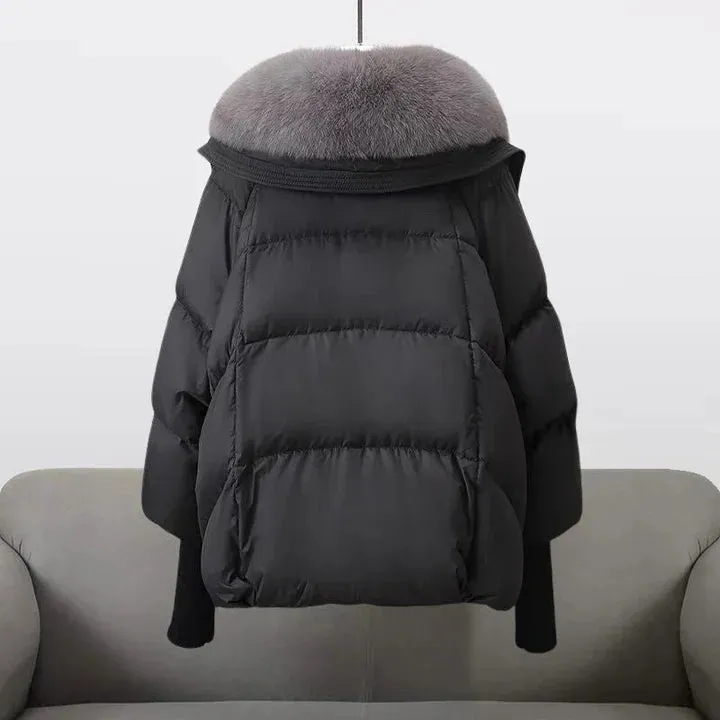 ARABELLA | STYLISH FUR COLLAR COAT