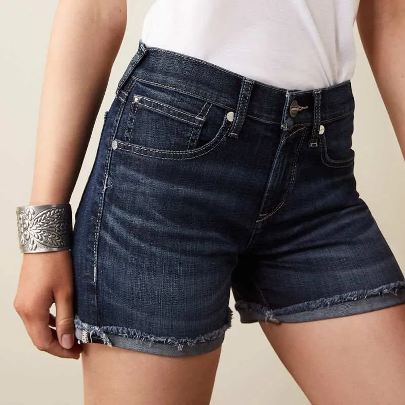 ARIAT WOMENS ZURI FLORIDA PERFECT RISE SHORTS