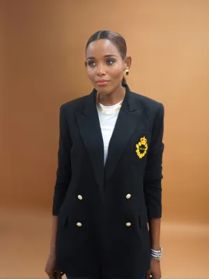 Atallier Icon Wool Blazer with Crest
