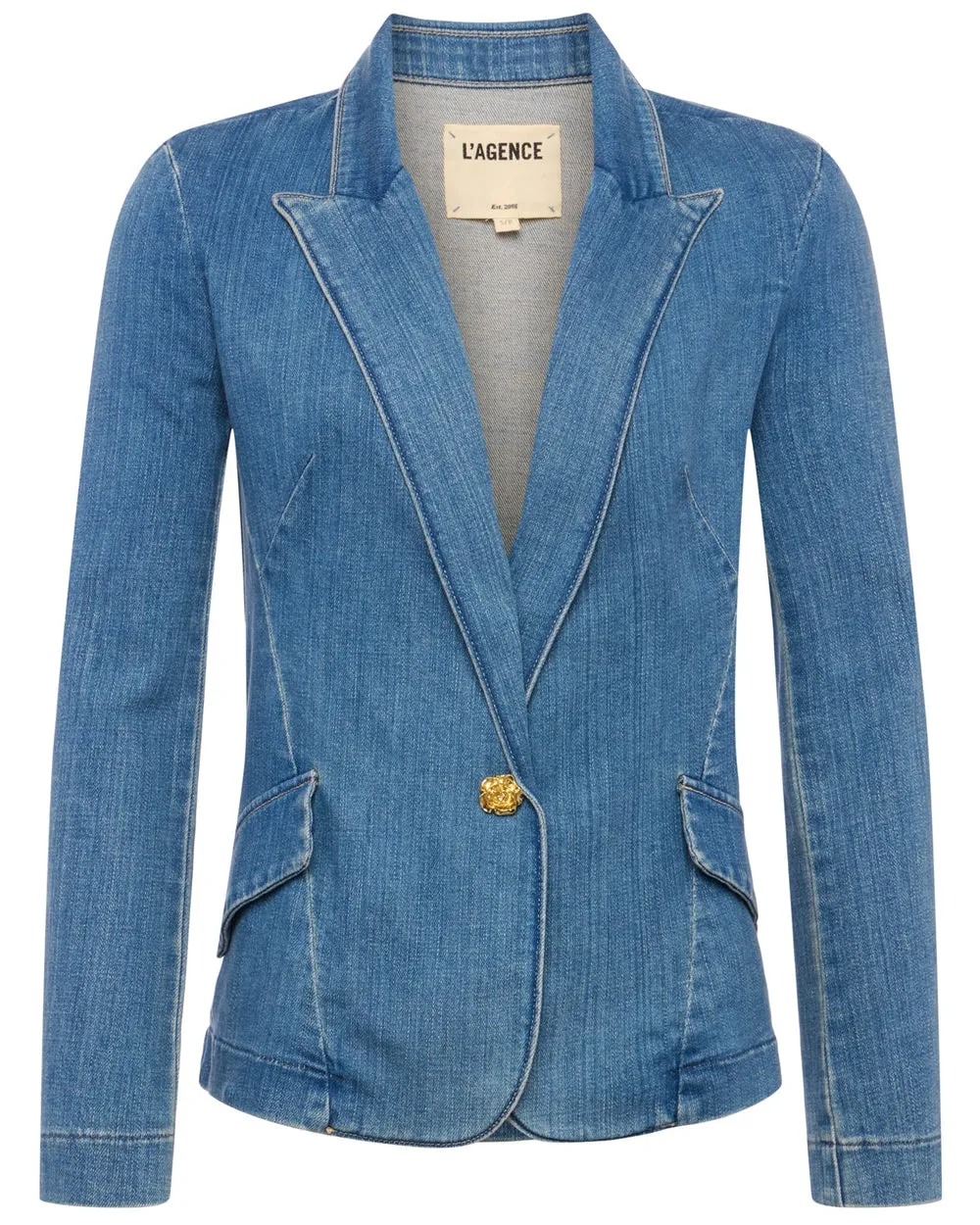 Baldwin Denim Blazer in Provo