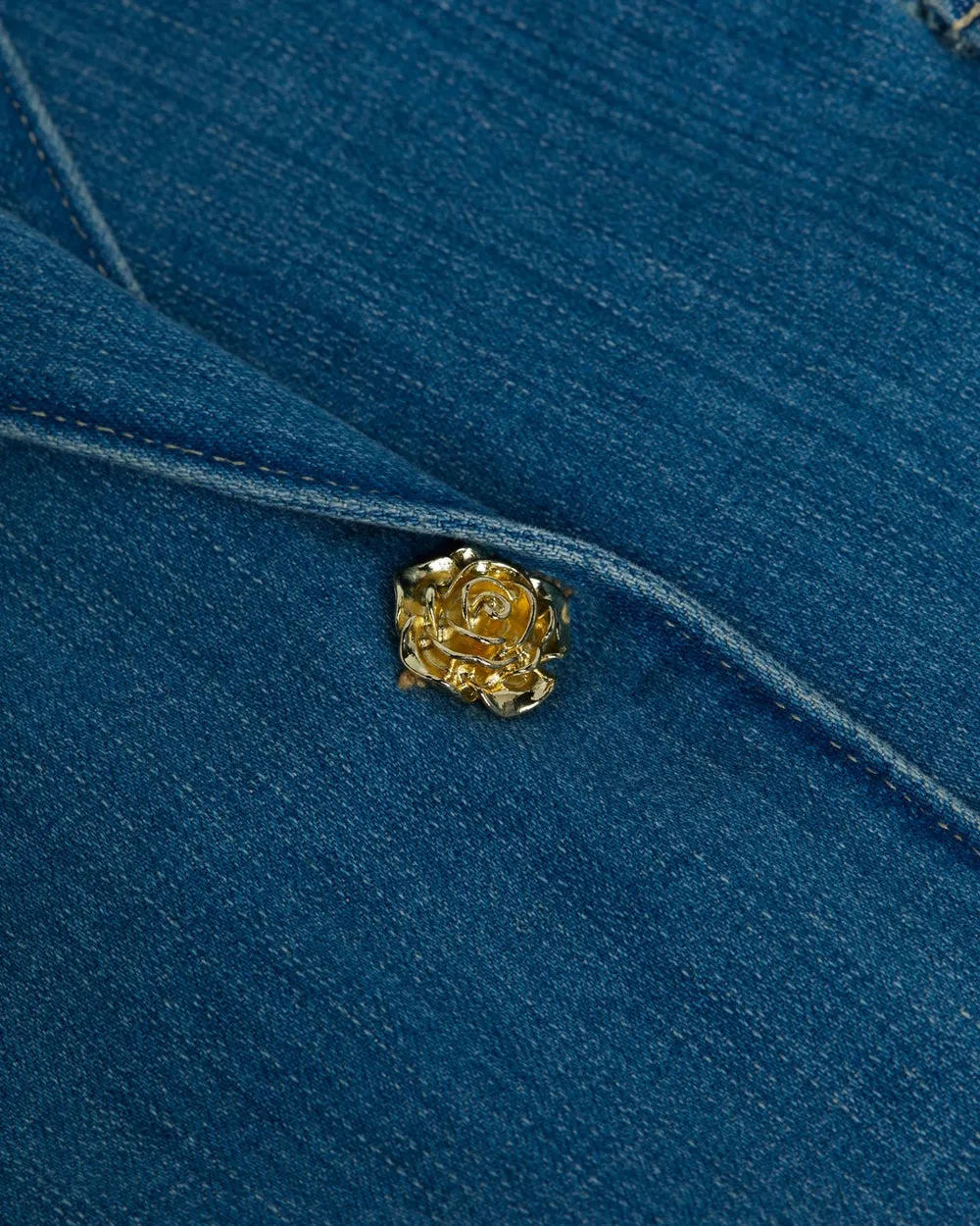 Baldwin Denim Blazer in Provo
