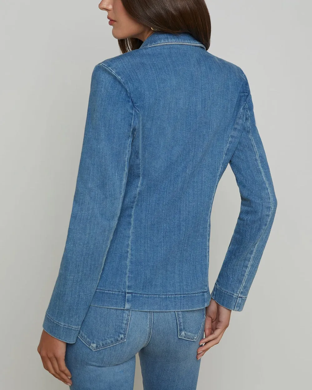 Baldwin Denim Blazer in Provo