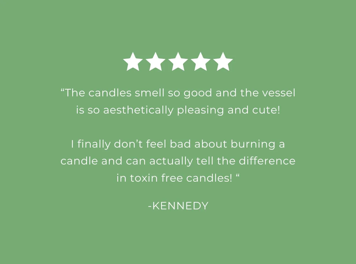Bamboo Candle