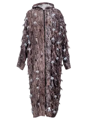 Bark Print Raincoat