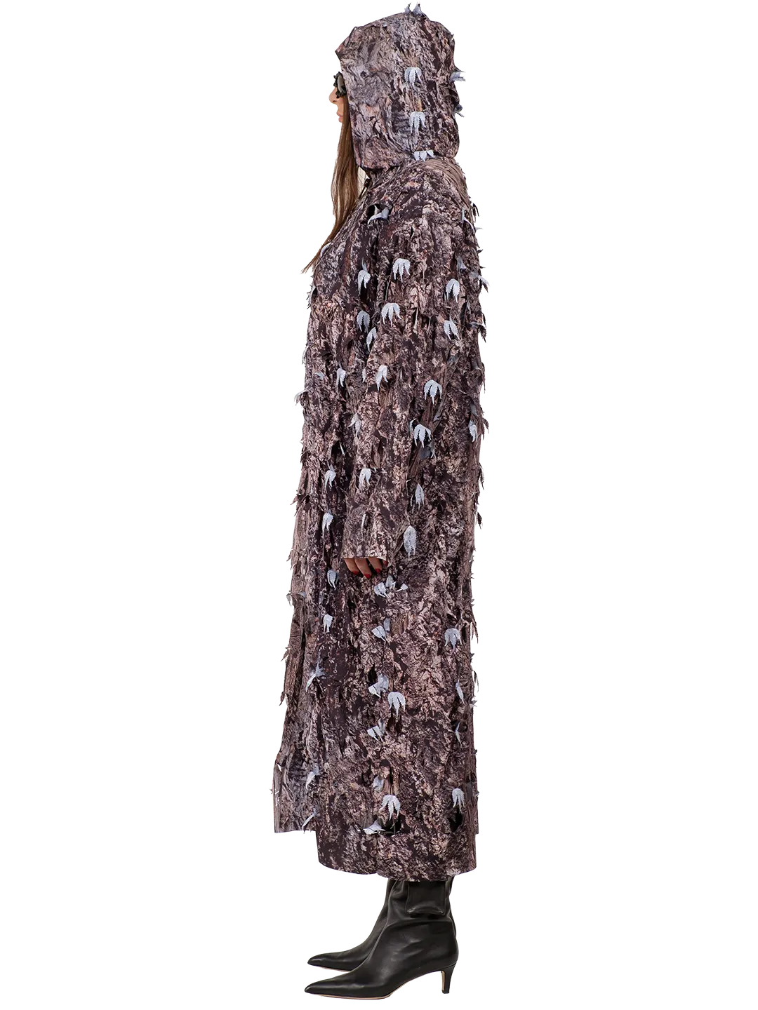 Bark Print Raincoat