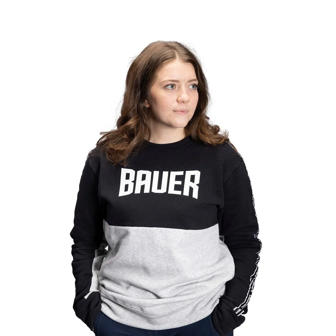 Bauer Overbranded Crew - Senior
