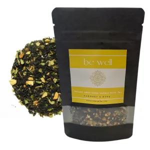 Be Well - Lemon Creme Verbena Black Tea Loose Leaf | Contains Caffeine, 1.5 oz.