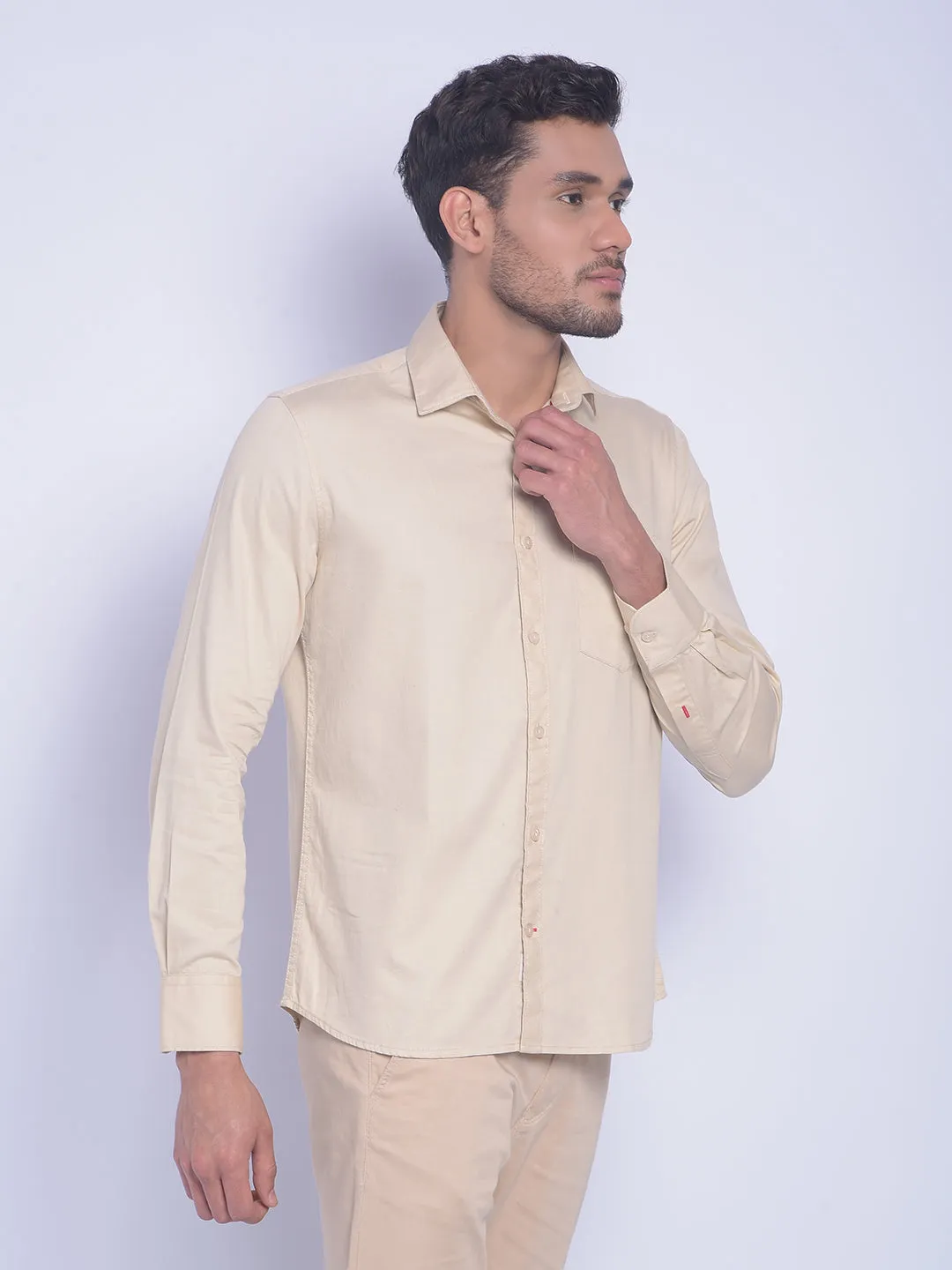 Beige Shirt
