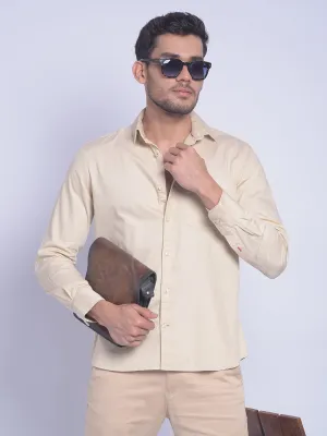 Beige Shirt