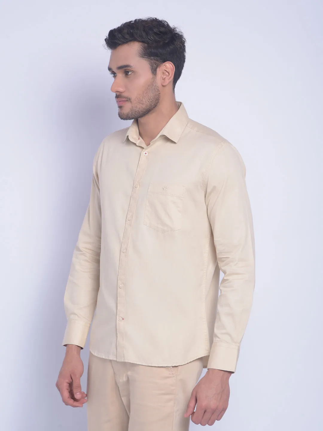 Beige Shirt