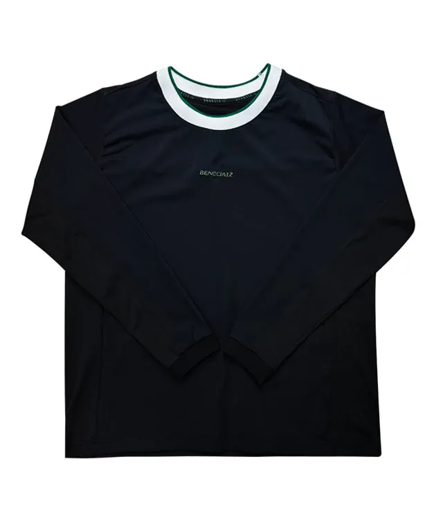 BENECIA 12 Light Mesh Long Sleeve - Black