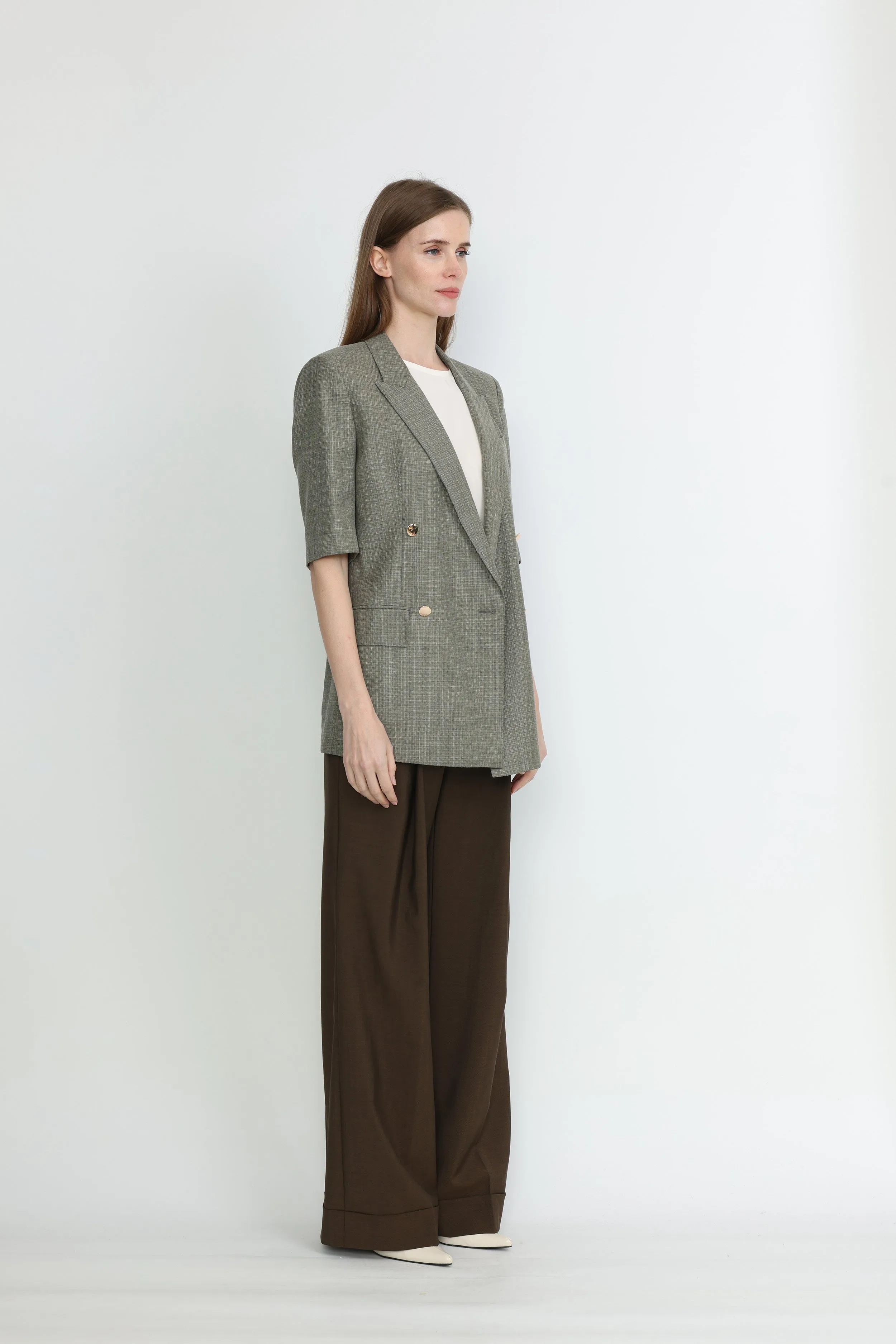Bern Tailored Jacket in Khaki Green