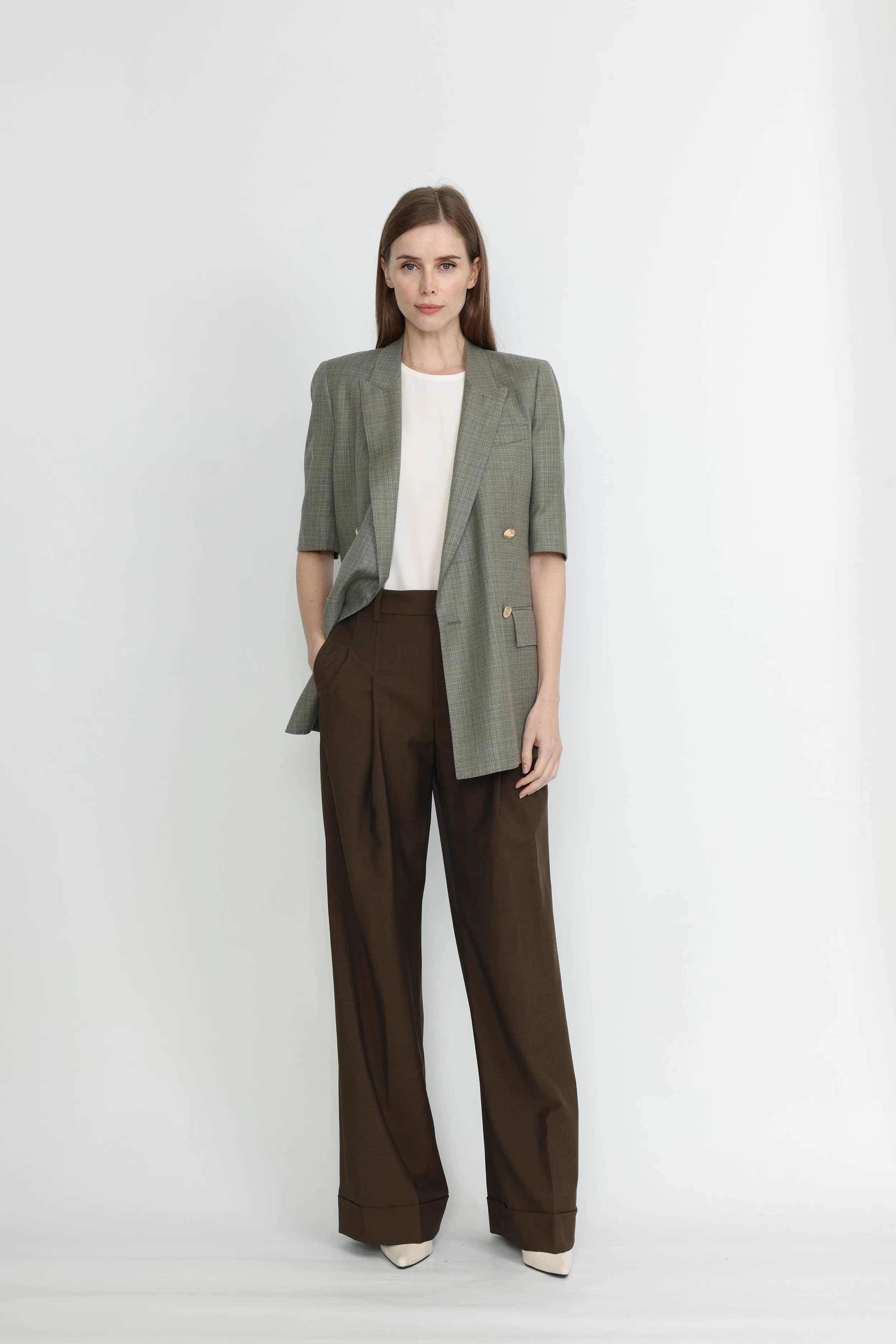 Bern Tailored Jacket in Khaki Green