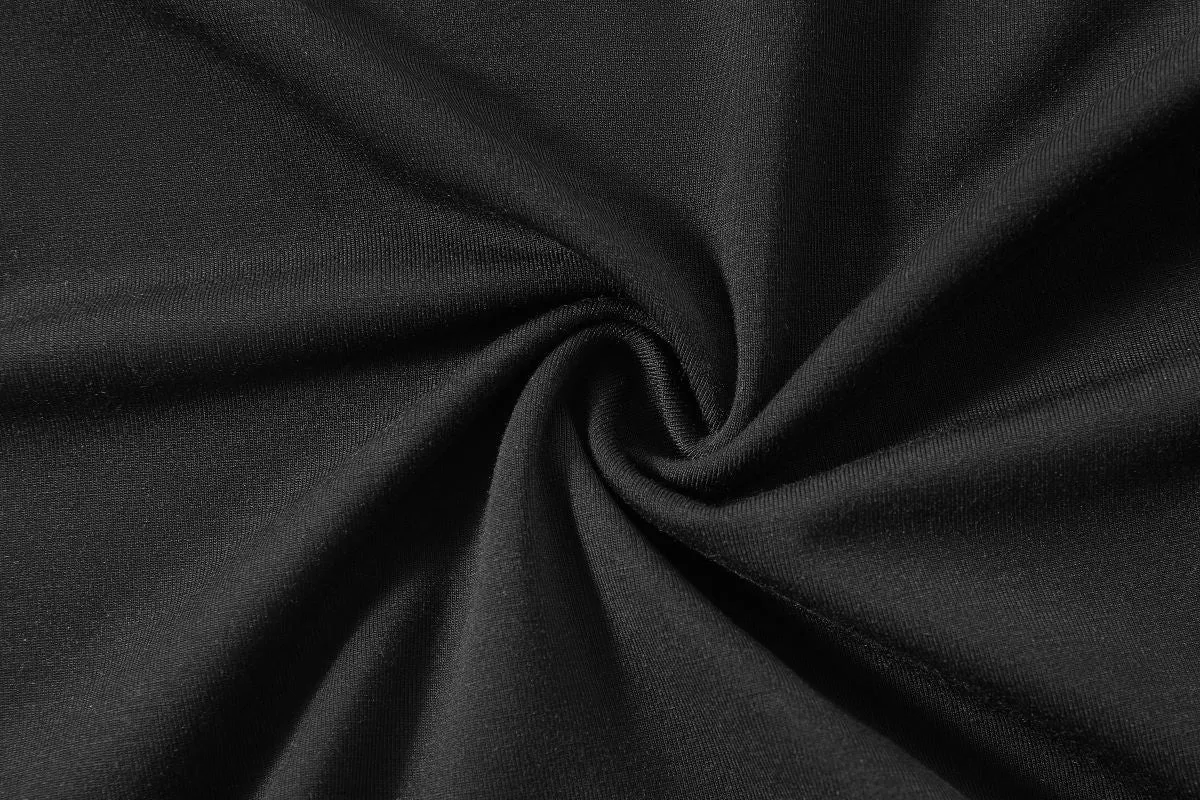 Black (High-Waisted 8" Inseam Biker)