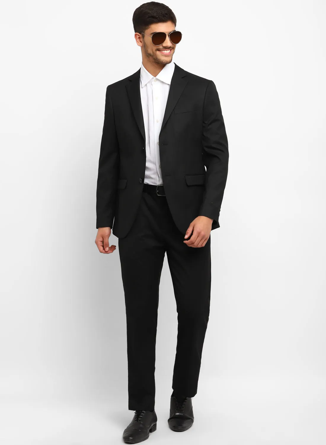 Black Notch Collar Jacket