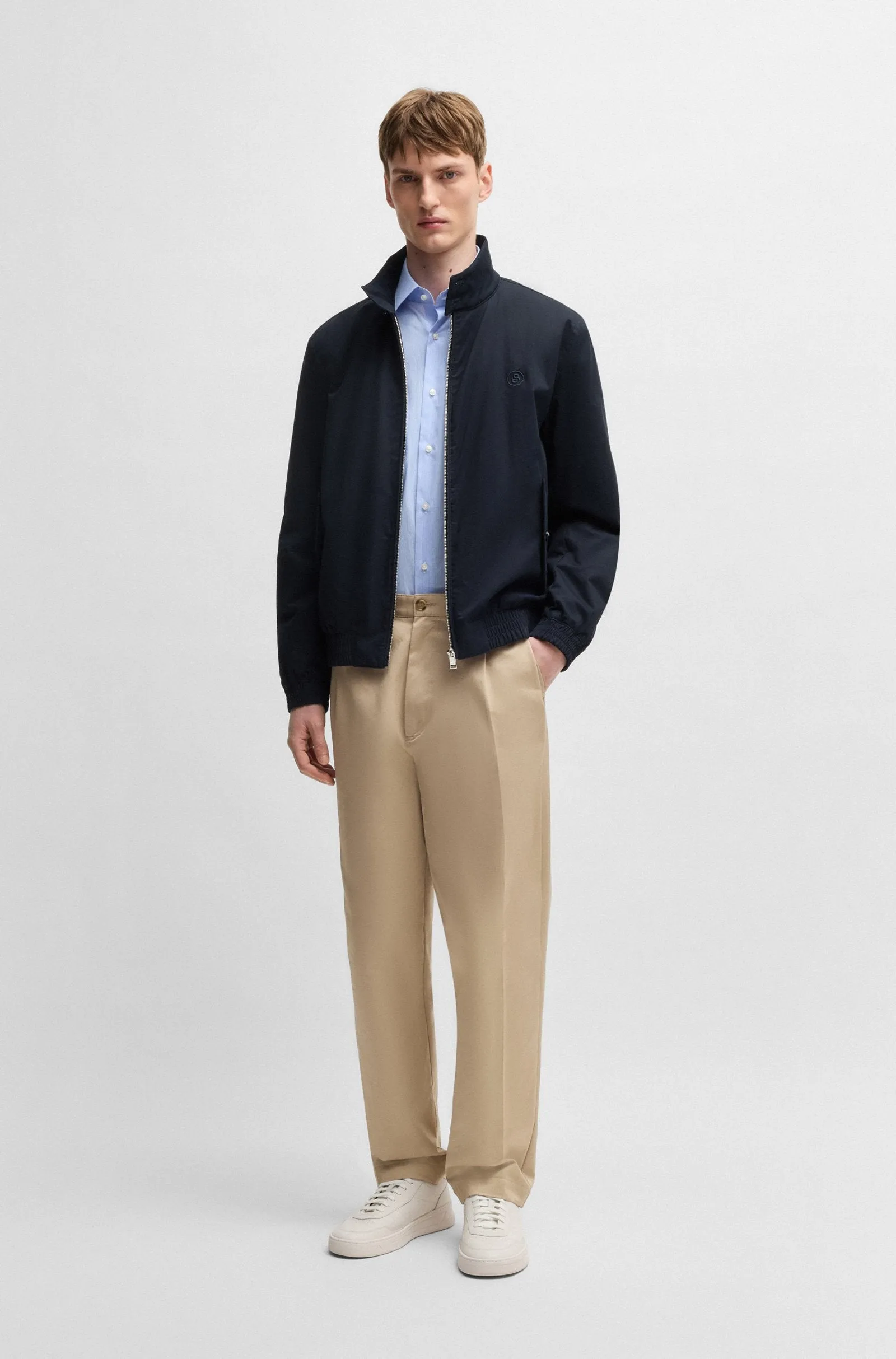 BOSS Casual Jackets Regular Fit in Cotton Mix - H-COINER 10268542 01-50531233
