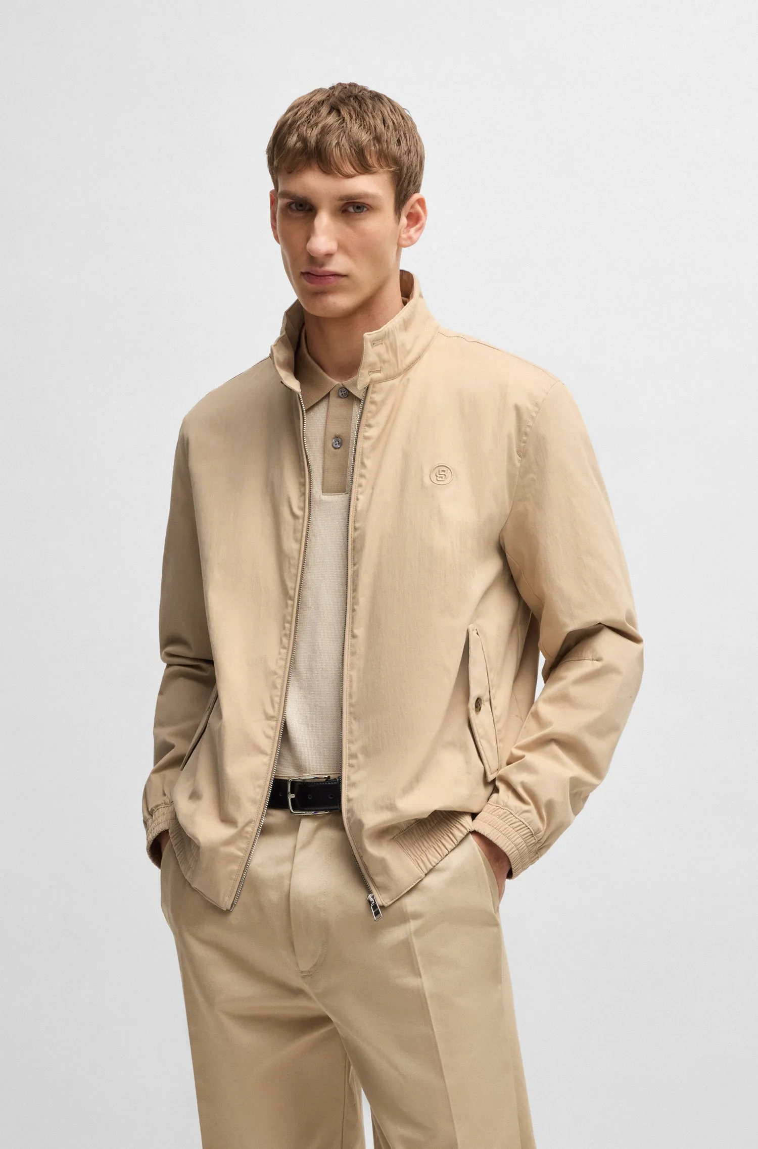 BOSS Casual Jackets Regular Fit in Cotton Mix - H-COINER 10268542 01-50531233