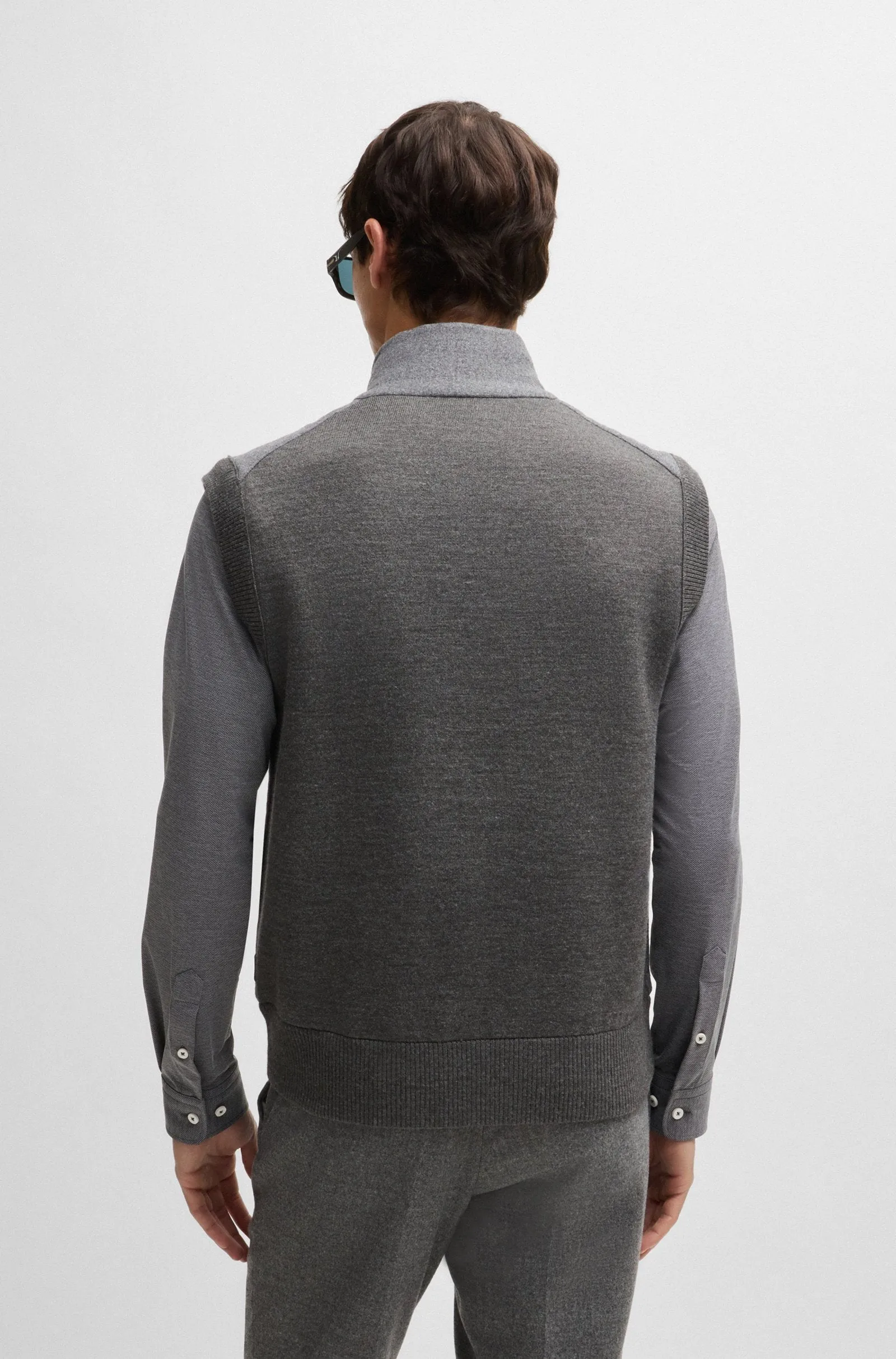 BOSS Casual Jackets Regular Fit in Polyester Mix - P-EFLANOLO 10265906 01-50527647
