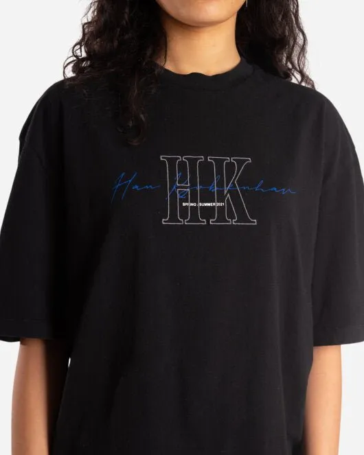Boyfriend Tee - Faded Black Hk