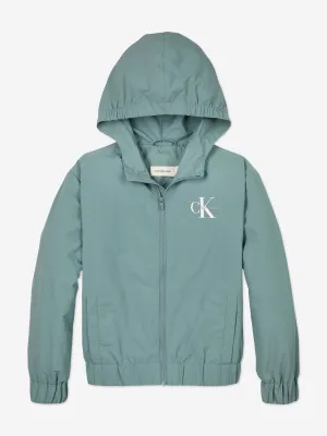 Boys Essential Monologo Jacket in Green