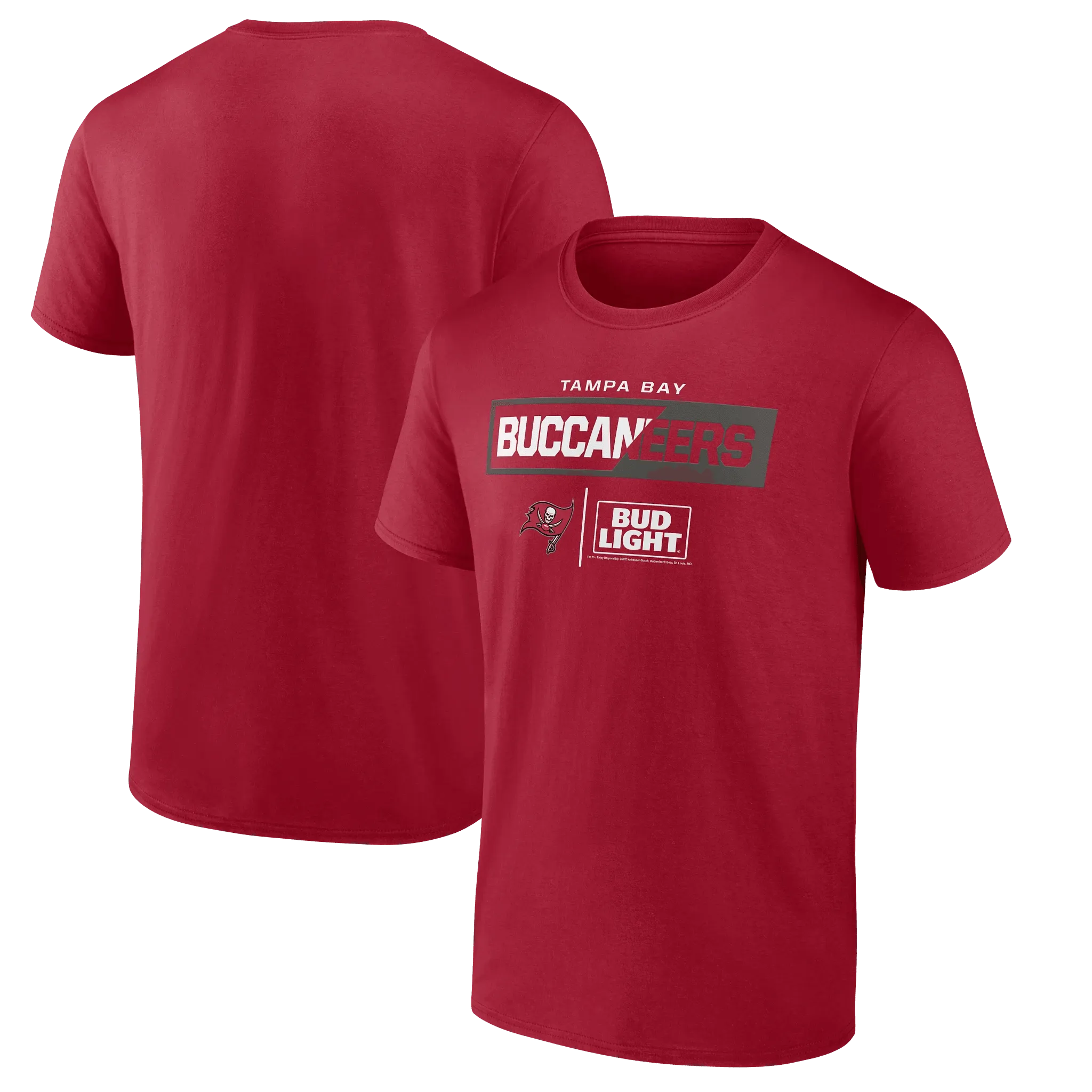 Bud Light Tampa Bay Buccaneers Team T-Shirt