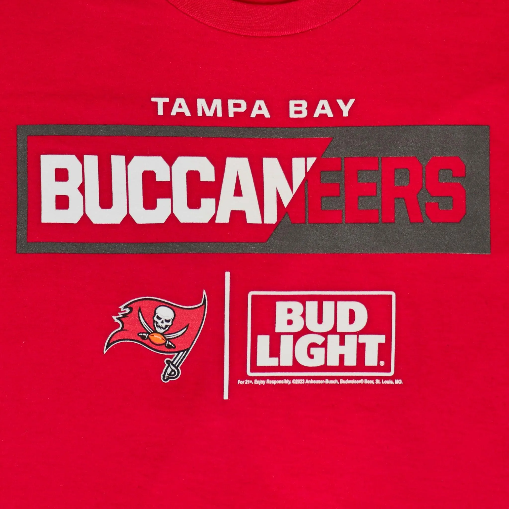 Bud Light Tampa Bay Buccaneers Team T-Shirt
