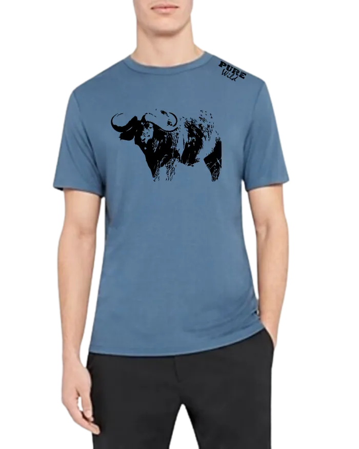 Buffalo T-Shirt For A Real Man