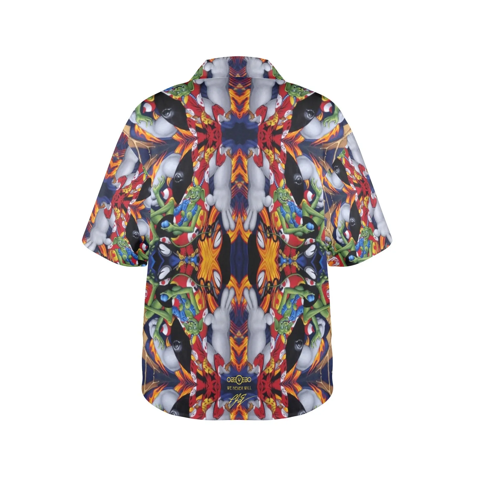 Bullies Burkas and Bumpercars Women's Hawaiian Shirt