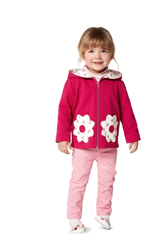 Burda Pattern 9425 Toddlers (18M-7Y)