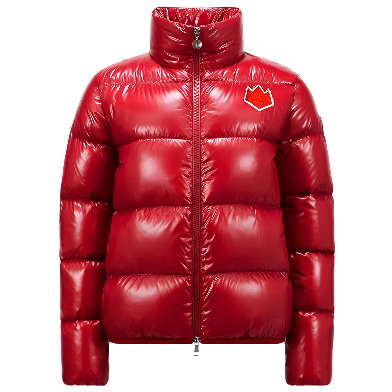 C8K Puffer Coat - Ruby Red