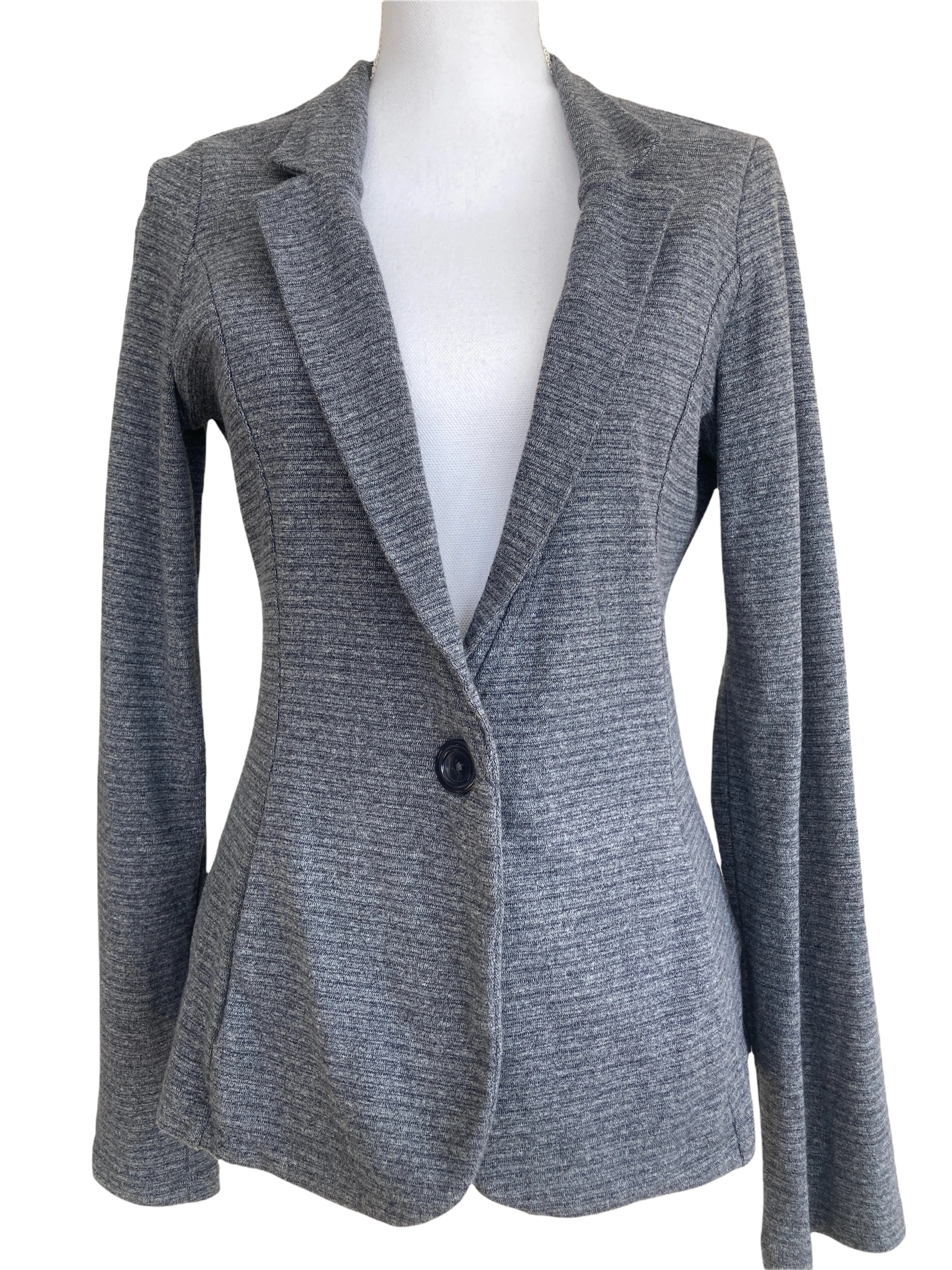 Caslon Grey Stretch Blazer, M